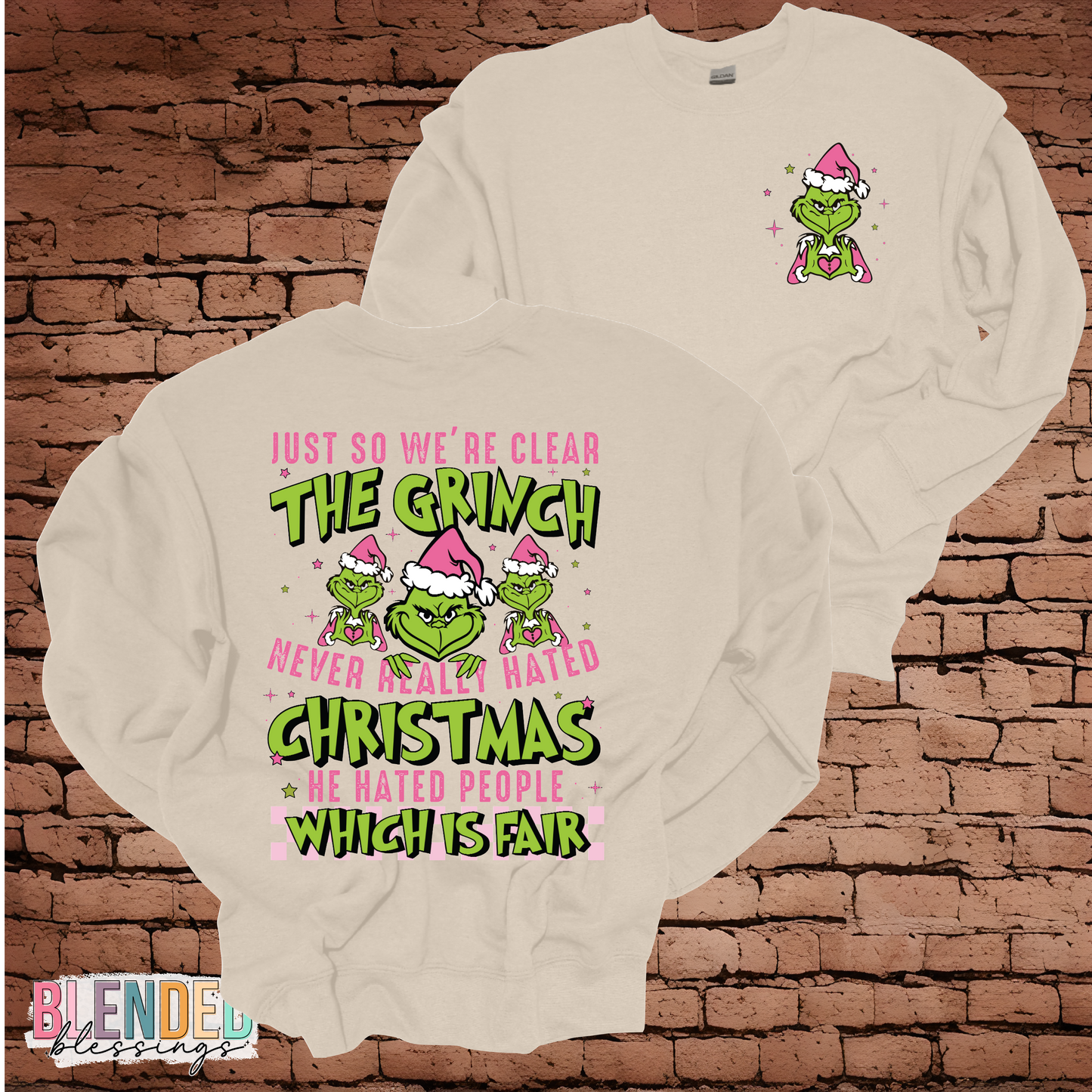 Just to be clear - Grinch