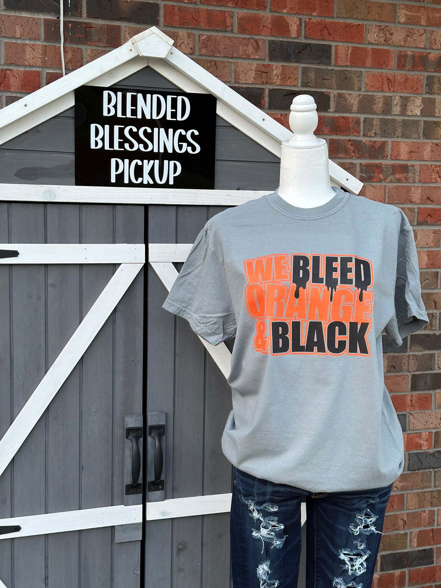 We Bleed Orange and Black - Design #13