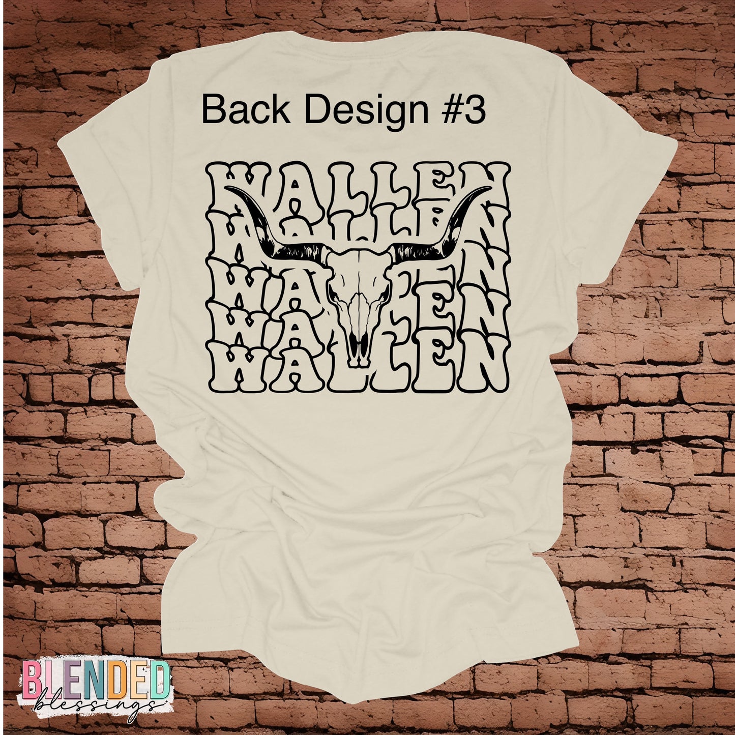 Wallen - Front & Back Tees