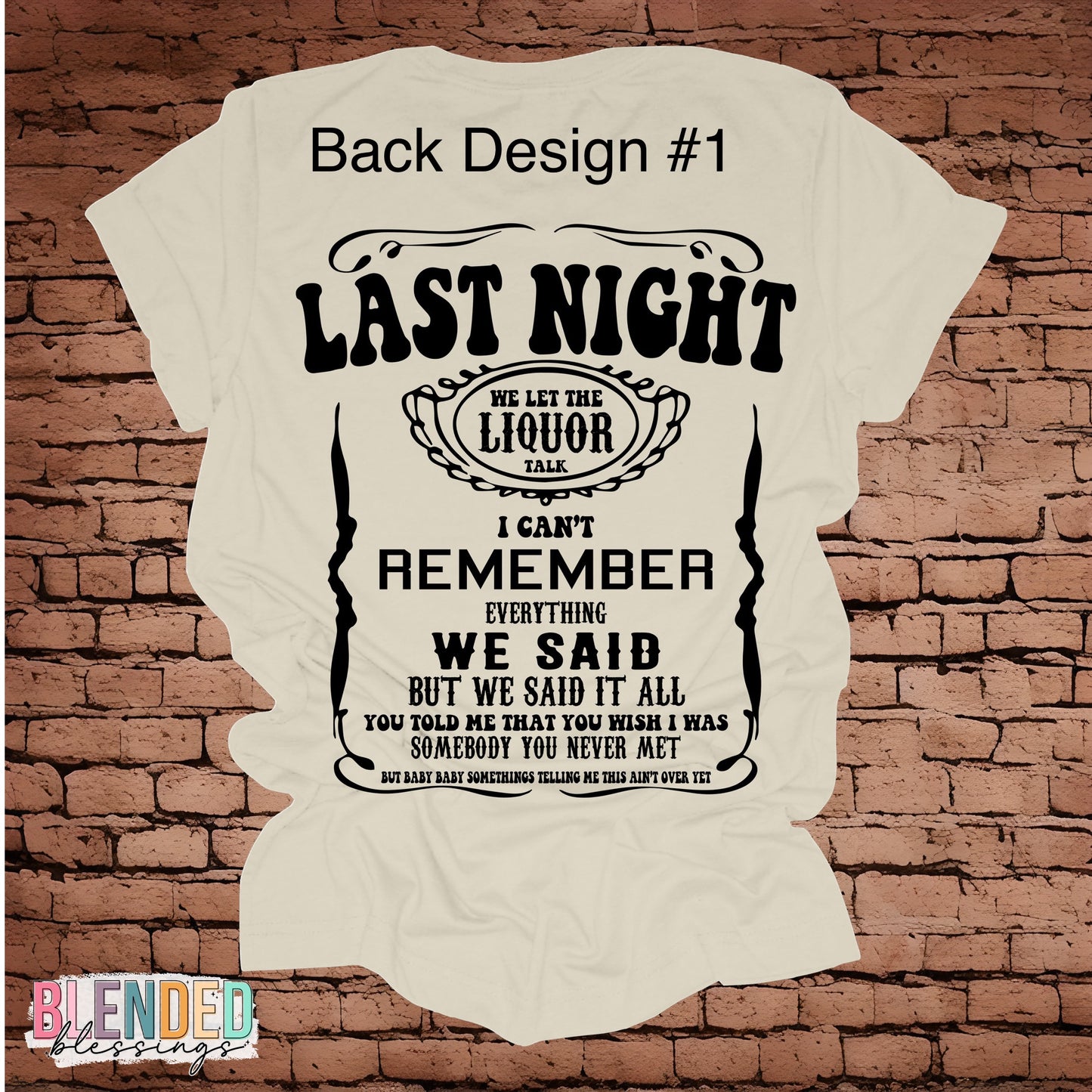 Wallen - Front & Back Tees