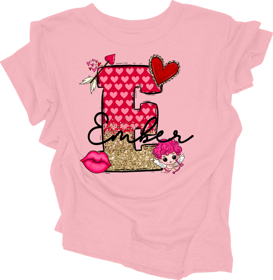 Valentines - Doodle Letter and Name