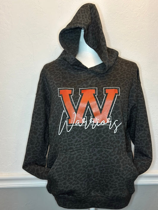 Leopard Hoodie - Warriors Design